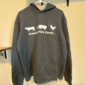 Friends Not Food Hoodie